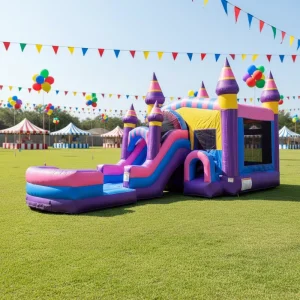 New Design Inflatables Castle Bouncy Jumping Bouncer Kids Inflatable Combo Bouncer with Slide Inflatable Bounce House