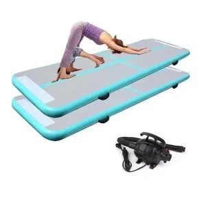 Nuevo diseño de tapete inflable de gimnasio y yoga personalizado, resistente al agua, con características portátiles y plegables para el mercado de EE. UU.