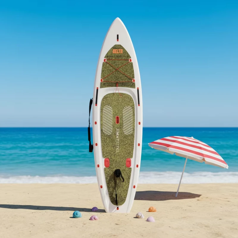 新デザイン OEM ODM ツーリング SUP パドルボード 硬質風耐性プラスチック製の耐久ボード 水上で立つための