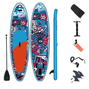 New Design OEM Windsurfing Sup Inflatable Customized Stand up Paddle Board With Sail