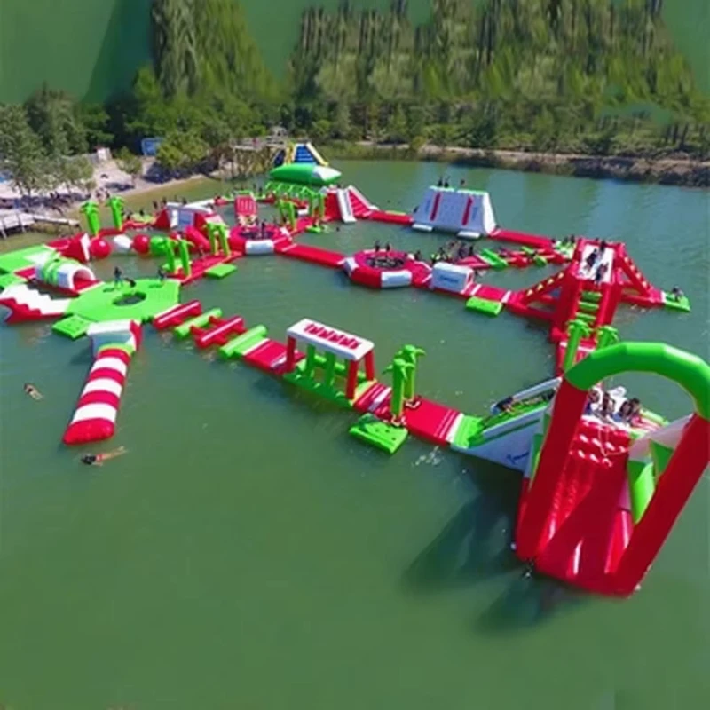 New Design PVC Material Inflatable Water Amusement Park Large Outdoor for Fun Park