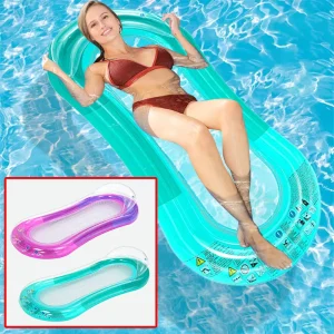 Novos Flutuadores de PVC para Piscina com Design Transparente e Logótipo Personalizado