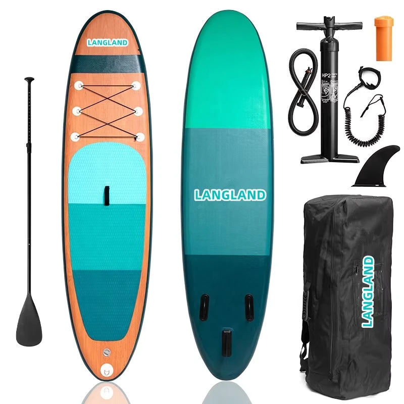 New Design Paddle Board Sup Board Paddle Surfboard Inflatable Stand up Water Surfing Skate Board