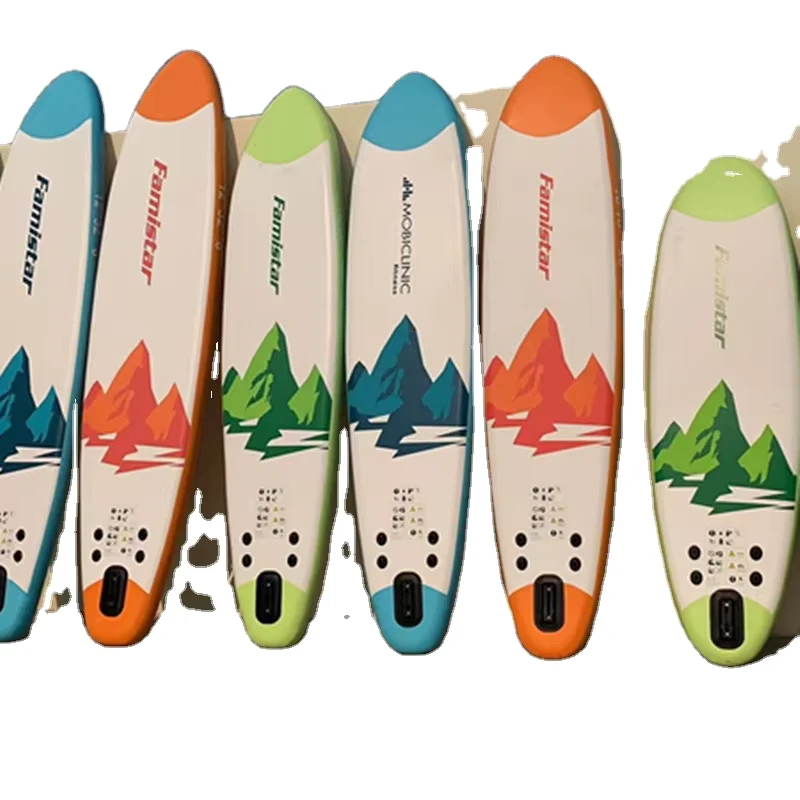 New Design Top Selling Popular Water Sports PVC Inflatable Stand up Paddle Board Eco Friendly