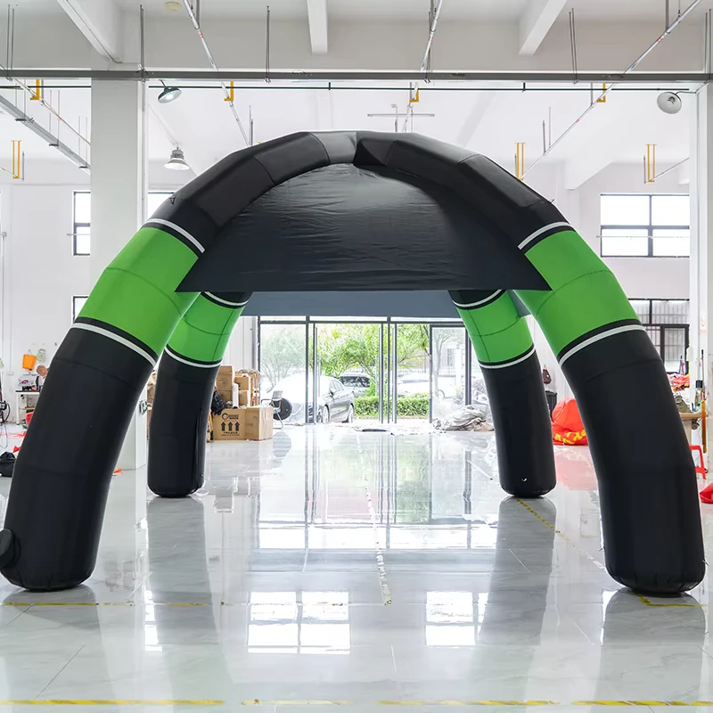 Tenda Gonfiabile Pubblicitaria Impermeabile Stampata di Nuovo Design Viola Accessorio per Soffiatore d'Aria per Eventi all'Aperto Mare