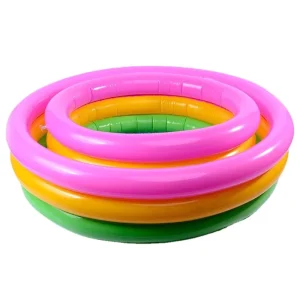 Novos Designs de Piscina Inflável para Crianças 80 160Cm com 3 Anéis em Forma de Donut