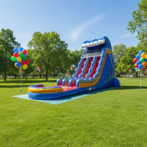 New Dual Lanes Slide Inflatable Water Slides with Pool Inflatable Water Slide Commercial for Kids