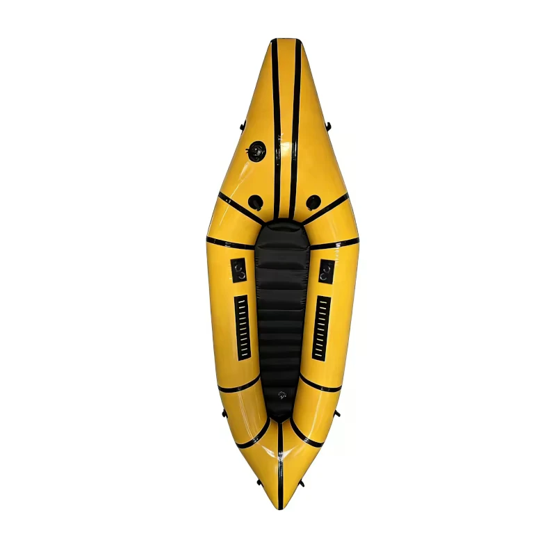 Novo Modelo Eldon Pro Packraft para Águas Brancas em PVC Brilhante e Durável para Rafting ao Ar Livre
