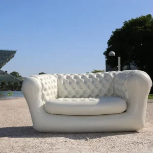 Mẫu Mới Bộ Ghế Sofa Thiết Kế Truyền Thống Bằng Bạt Nổi Chống Nước & Bền Bỉ Dùng Ngoài Vườn