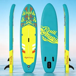 New Paddle Board Inflatable Stand up Paddle Board Sup Surfing Paddle Board with All Accessories Breezy Calm Waters