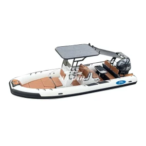 RHIB ใหม่ 660 6.6 ม. 7 ม. ฮิปาลอน ตัวถังอลูมิเนียม เรือประมงลม 23 ฟุต หรูหรา ฮิปาลอน RIB 680 700
