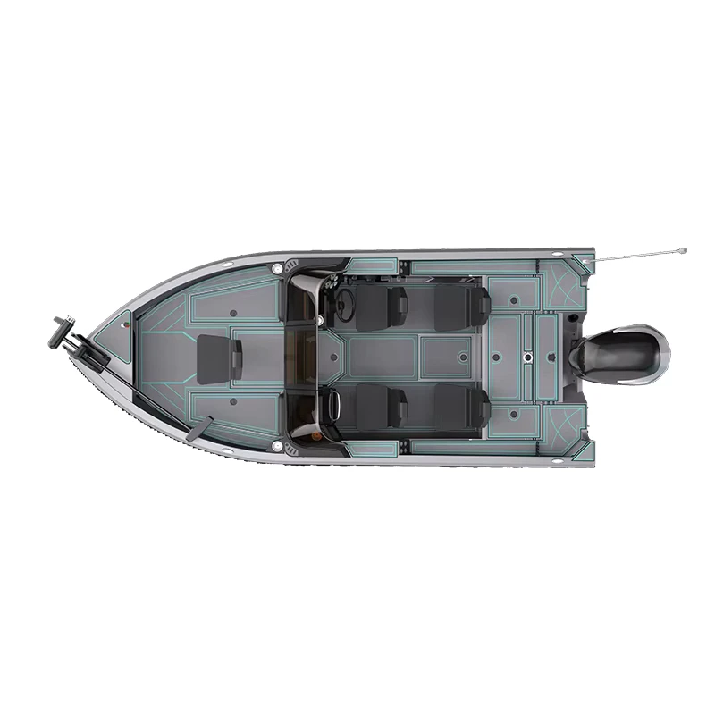 Thuyền Câu Cá Inflatable Nhà Thuyền Điện Nước Mới Với Động Cơ