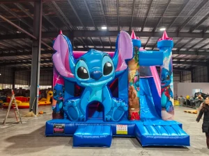 New Style Inflatable Bounce House with Slide Themed Bouncy Castle Combo