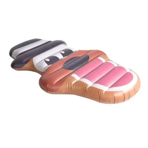 New Style Large Summer Animal Float Dog Model Inflatable Pool Floating Mat Swimming Amusement Indoor Outdoor Use