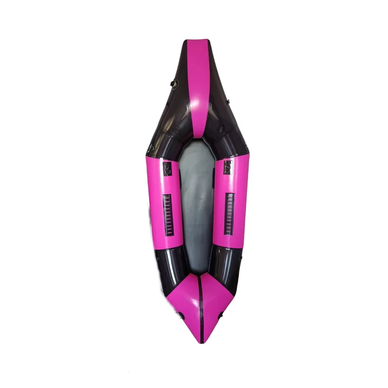 Thuyền kayak bơm hơi TPU trắng mới, nhẹ, craft paddle hovercraft