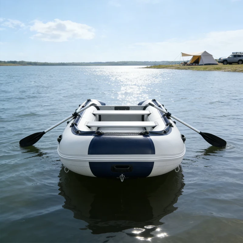 Neuer Stil Außen Aufblasbares Boot Angeln Aufblasbares Fischboot PVC Material Schlauchboot Kanu Floß Sportboot