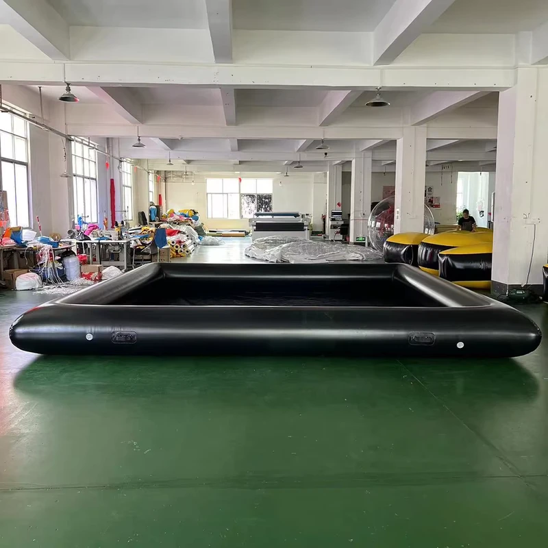 Novo Tipo de Piscina Inflável Retangular de PVC para Crianças e Adultos, Grau Comercial, Acima do Solo