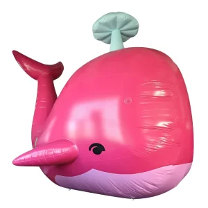 素敵なデザインの巨大カスタマイズプロモーション海洋動物イルカクジラインフレータブルモデルバルーン