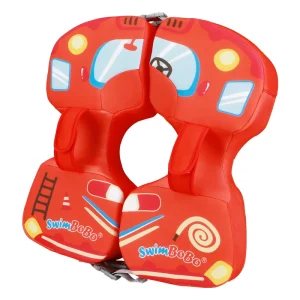 Non Inflatable Lightweight Eco Friendly Portable Swim Trainer Solid Arm Ring Anti Tipping Design Adjustable Material
