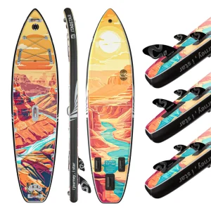Novelty N02F 11’6″x35″x6″ Inflatable Stand Up Paddle Board Surfboard Inflatable SUP Board