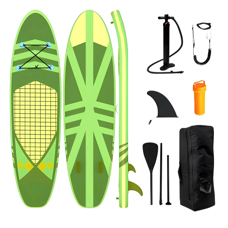 OEM 10’6 Ft Beginner Sup Board Inflatable Stand up Paddle Board for Touring Custom Color Size and Logo
