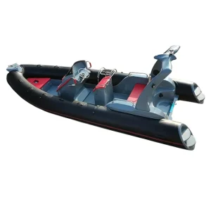 Nhà máy OEM thuyền bơm hơi 19 foot RIB 580 Hypalon/PVC Fiberglass để bán