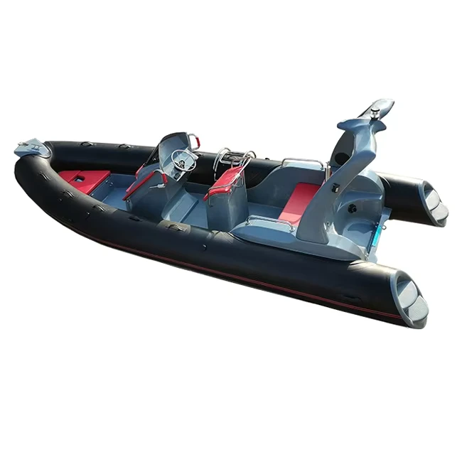 OEM-Fabrik 19 Fuß RIB 580 Hypalon/PVC Fiberglas aufblasbares Boot zu verkaufen