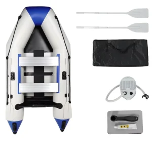 OEM 2 Persoons Opblaasbare Boot Peddels Inbegrepen Opblaasbare Rubberboot Vlot Pontonboot Roeiboot voor Vissen