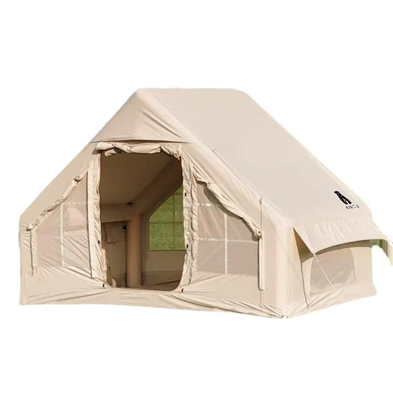 OEM Custom CE Inflatable Tents for Camping 5 6 7 8 9 Person Inflatable House Tent
