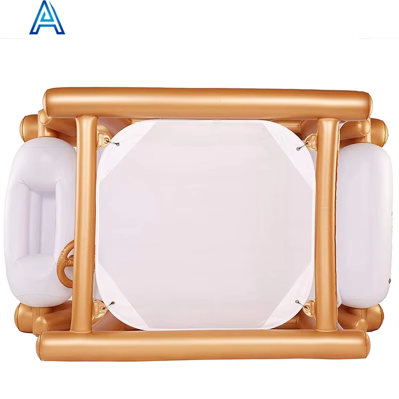 Mainan Seluncur Air Inflatable Puff Air Blow Desain Kustom OEM PVC