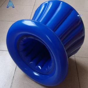หมวกเป่าลมพิมพ์โลโก้ PVC แบบกำหนดเองสำหรับตกแต่งปาร์ตี้ ของเล่นเป่าลม