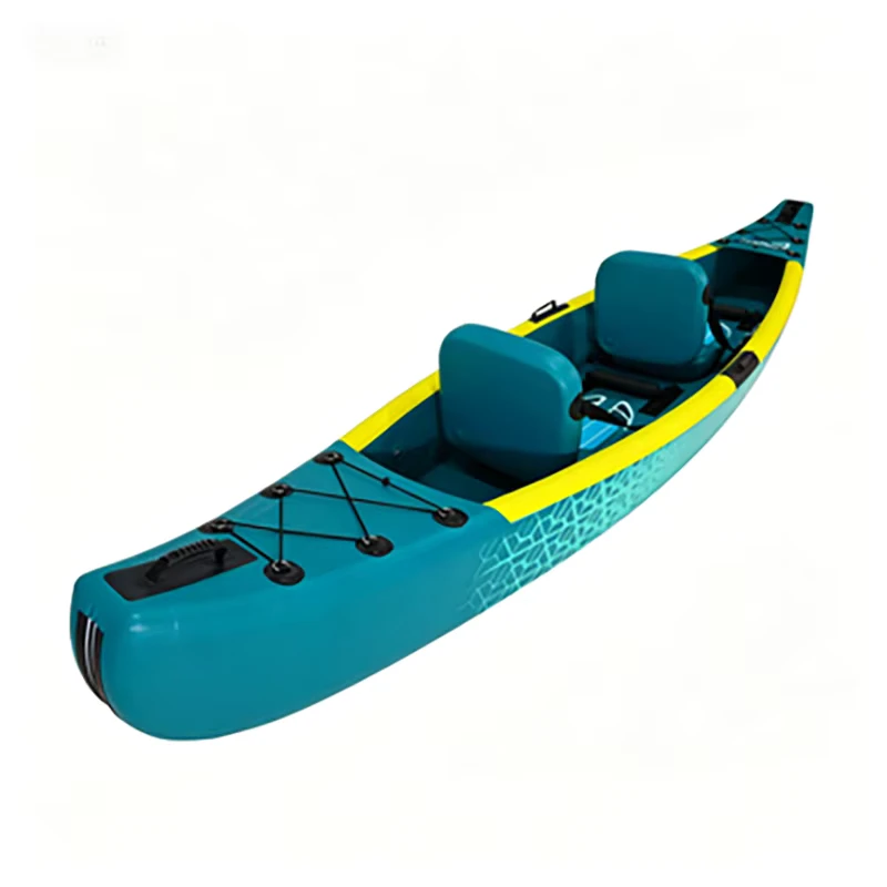 OEM Design 2 Person Drop Stitch Inflatable Kayak for Water Ocean Canoe Kayak