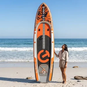 OEM Fishing Kayak 600lb Inflatable Stand up Paddle Board Drop Stitch Surfboard SUP Paddle Board with Seat