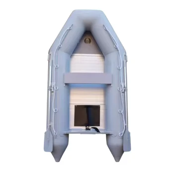 OEM Aufblasbare Angelboote Kanufahren Tragbare Luxus Angel Luftboot mit Paddeln und Pumpe