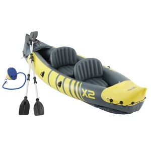 OEM Lightweight Inflatable PVC Double Person Kayak with Seat for 2 Fishing and Outdoor Use 3.1-4m Length Includes Pump Accessories