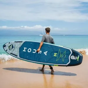 لوحة ركوب الأمواج قابلة للنفخ بطبقة مزدوجة، 11'6"x34"، لوح SUP مخصص