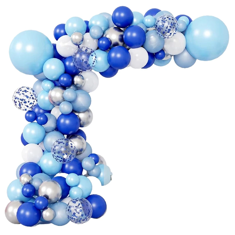 Set d'arc de guirlande de ballons en nouveau matériau OEM pour décorations de fête d'anniversaire, ballons conjointe en PVC