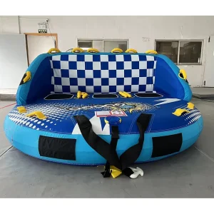 Sofa UFO Gila Inflatable untuk 2 3 4 Orang, Perahu Terbang Aqua Speed, Tube Ski, Mainan Olahraga Air, Perahu Tarik Inflatable
