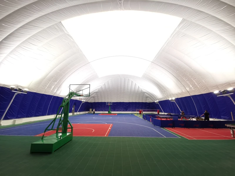 Estrutura Inflável de Tenda para Construção de Campo de Ténis, Basquetebol e Futebol, Pavilhão Desportivo Inflável de Ar, OEM ODM