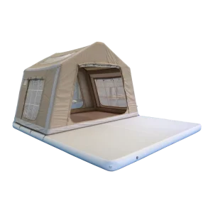 OEM ODM Customized Outdoor Inflatable Camping Air Tent with Excellent Water Resistance Water Tent