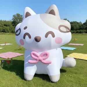 OEM ODM Inflatable Cartoon Mascot Model Durable Waterproof Air blown Cartoon Character for Festival Grand Opening