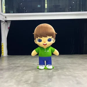 OEM ODM インフレータブルマスコットコスチューム 3Dモデリング カスタムインフレータブルコスチューム 大人用 耐久性のあるオックスフォード布 男の子用コスチュームマスコット