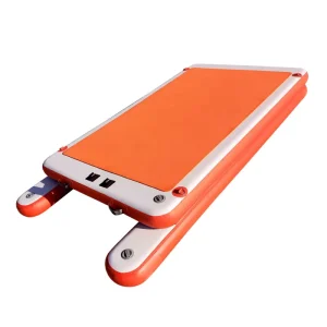 OEM PVC Inflatable Floating Dock Platform Water Fishing Dock with Size for Children Floating Island Raft