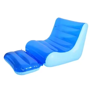 OEM PVC Inflatable Lounge Chair with Customized Color and Size for Kids and Family Swimming Pool Float