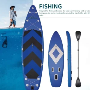 OEM SUP Board Inflatable Stand Up Paddle Surfboard with Paddle Accessories Made in Vietnam