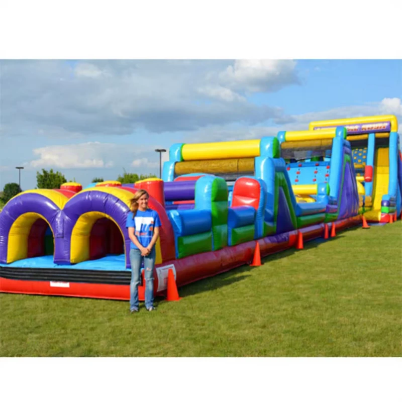 Obstacle Course Inflatable Pool Obstacle