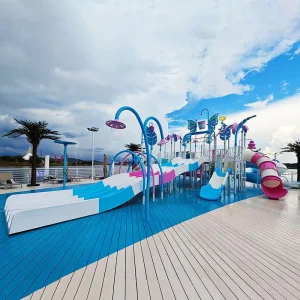 Parc aquatique à thème océanique avec installations de parc aquatique de haute qualité et support pour la personnalisation