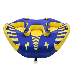 Oem Custom for 3 4 Person Comfortable Backrest Water Sport Flying Boat Ski Inflatable Towable Tube
