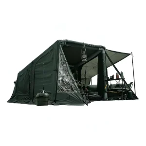 One Bedroom One Living Room Inflatable Bunker Tent Double Layer Outdoor Tent Factory Supply OEM ODM Service Factory