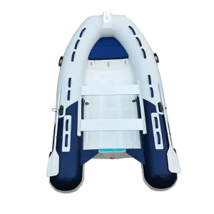 Open Back 11ft RIB 330 Fiberglass Hull Deep V Shape PVC Hypalon Inflatable Boat for Sale